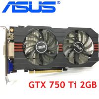 ASUS การ์ดจอ GTX 750 Ti 2GB การ์ดจอ GDDR5 128Bit สำหรับเอ็นวิเดียจีฟอร์ซจีทีเอ็กซ์750Ti การ์ด VGA ที่ใช้1050 GTX750 TI