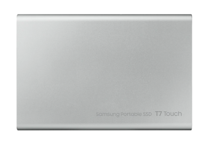 samsung-ssd-t7-touch-portable-1tb-sliver-ฮาร์ดดิสก์พกพา-สีเงิน-ของแท้-ประกันศูนย์-3ปี