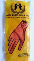 ถุงมือยาง LATEX HOUSEHOLD GLOVES 2คู่