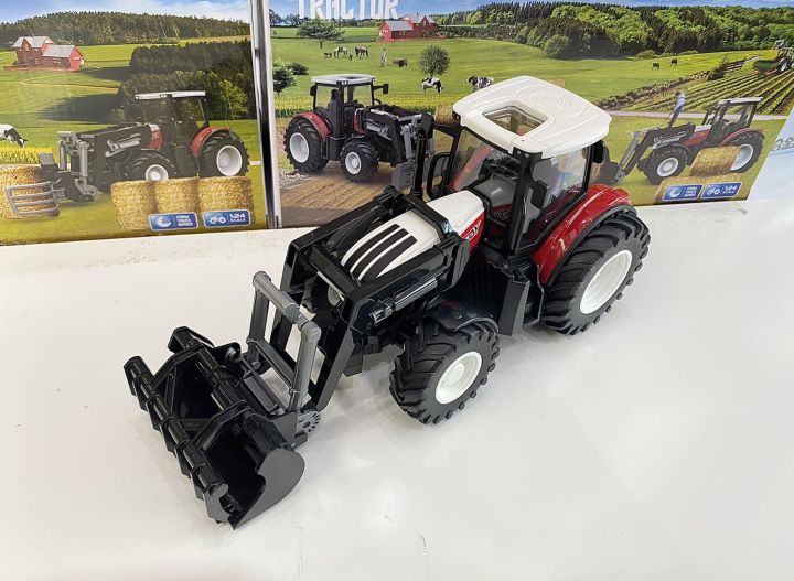 รถบังคับ-รถแทรกเตอร์ฟาร์ม-ไถนา-คีบอ้อย-tractor-farm-machine-1-24-scale-rc-วิศวกรรมยานพาหนะ2-4g-1-24-rc-รถแทรกเตอร์รุ่น-6631