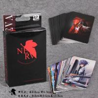 อายะนะมิเรอิอนิเมะใหม่54ชิ้น/เซ็ตนีออนเจเนซิส EVA EVANGELION Death กระดาษโน๊ต Poker โมเดลเกมครอบครัวในร่มโมเดลรถแข่งบ้านของขวัญ