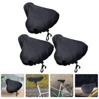 3 Pcs Saddle Outdoor Cushion Bike Rain Cover Seat Bicycle Accessories Covers Protective Oxford Cloth Saddle Covers