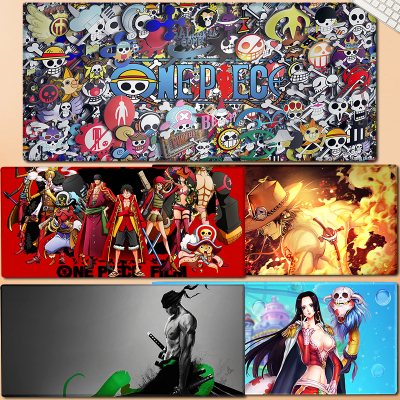 Computer mouse pad Anime 50 kinds One piece large size mouse pad material rubber mouse pad
