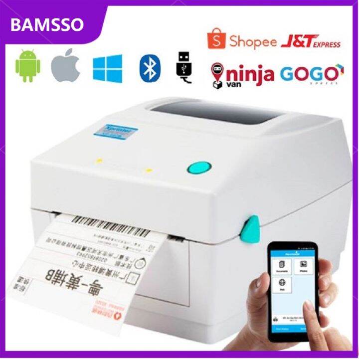 XP-460B Bluetooth XP-490B Xprinter Thermal Barcode Express Invoice ...