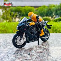 MSZ 1:18 Suzuki GSX-R1000 Black Original Authorized โมเดลมอเตอร์ไซค์อัลลอย Die-Casting รถของเล่น Gift Collection