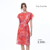 ชุดเดรส Guy Laroche Wrinkle Free Light Dress ชุดเดรสผ้าจอร์เจียเนื้อนุ่ม บางเบาเย็นสบาย ใส่สบาย (GZ2ERE)