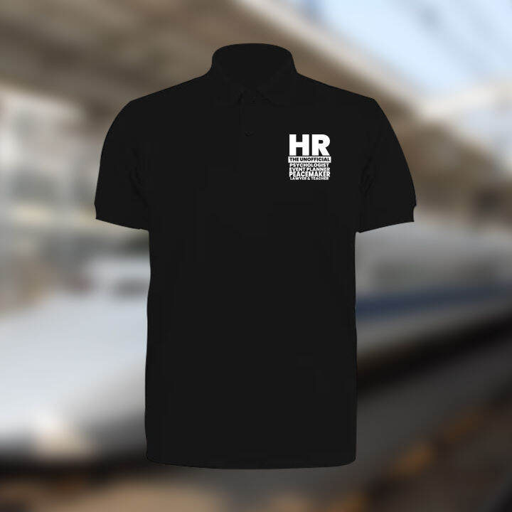 Human Resources Polo Printed Shirts | Lazada PH