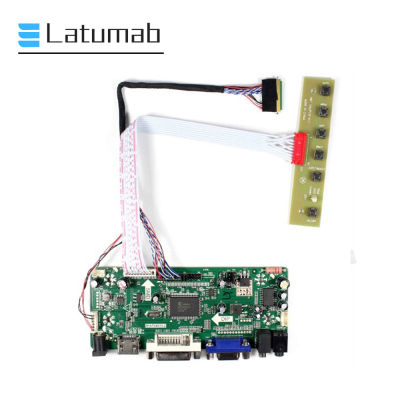 2021Latumab New HDMI+DVI+VGA LCD Lvds Controller Driver Board kit for Panel 1024X600 A089SW01 V0 Free shipping
