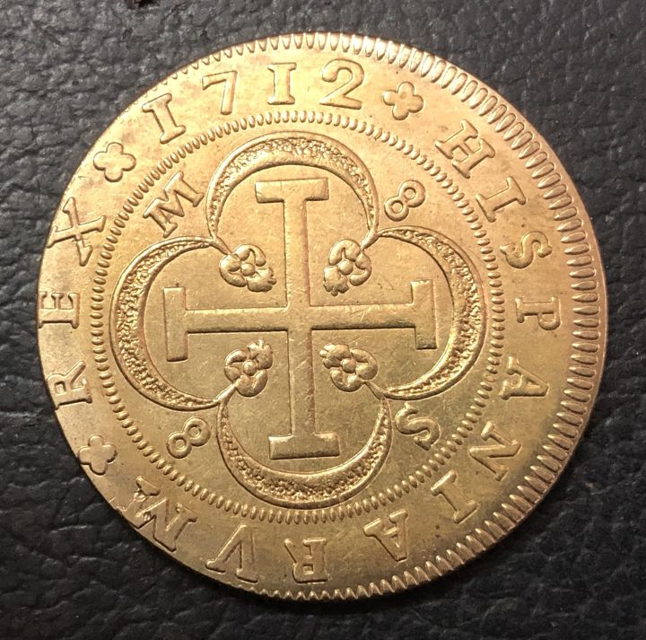 1712สเปน8-escudos-gold-felipe-seville-v-แบบ1st