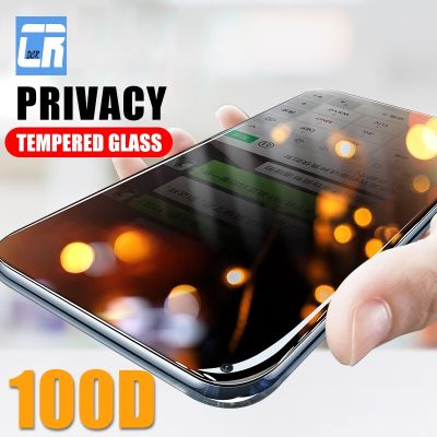 1 3Pcs Anti Spy Tempered Glass for Realme GT Neo 2 2T 3 3T Privacy Screen Protector on Realme 6 7 8 9 10 GT2 Pro Protective Film