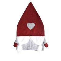 ✪【Ready Stock】Christmas ภาษาสวีดิช Gnome ซานตาที่นั่งผ้าคลุมเก้าอี้หมวกโต๊ะดินเนอร์ของตกแต่งบ้าน Party Holiday