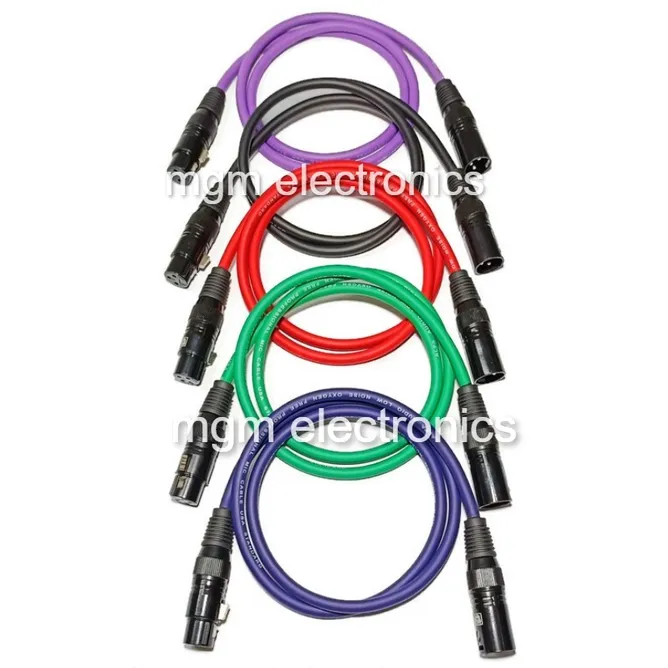 ALPA PURE COPPER 1m/3m/5m XLR 3pins Cable Male to Female Microphone