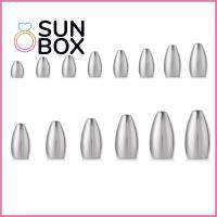 SUN BOX ใหม่ ร้อน น้ำหนักเพิ่มเติม 1.8g-42g แคสติ้งด่วน ตุ้มน้ำหนัก Tear Drop Shot ตกปลาทังสเตนตก ขั้วต่อตะขอ Sinker Line Sinkers