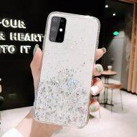 (สไตล์ใหม่) เคสดาวแวววาวหรูหราสำหรับ Samsung Galaxy A31 A51 A71 A70 A50 S9 S8 A10 A20 A30 A80 A90 S10 S21อีกเคสฝาครอบ TPU เคสโทรศัพท์