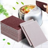 【CC】❡™  Sponge Rust Remover Dish Pot Cleaning Emery Descaling Rub Pots Tools Gadgets Accessories