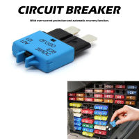 Circuit Breaker Blade ฟิวส์รีเซ็ตด้วยตนเอง15 Amp 28V DC สำหรับ Marine Rally ยานยนต์เรือรีเซ็ตได้สำหรับ RVs ATC Circuit Breakers