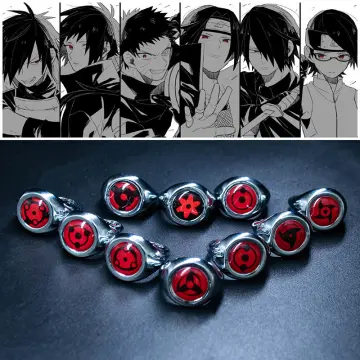 Naruto Metal Akatsuki Ring Anime NARUTO Itachi Figure Cosplay