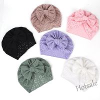 【hot sale】♂☏ C05 Soft Baby Turban Beanie Bowknot Headband For Infant Toddler Fashion Hair Accessories