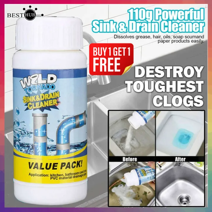 BUY 1 TAKE 1 Sink and Drain Cleaner Best Drain And Toilet Cleaner Fast