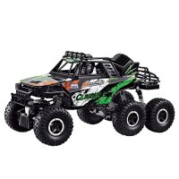 COYEN QX3688 1:10รถ RC 2.4GHz 6WD Off-Road รถบรรทุกในทะเลทราย RTR ไฟ LED