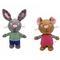 2ชิ้น Pip And Posy ตุ๊กตาสัตว์ยัดไส้นุ่มของเล่นตุ๊กตา Rait Mouse Plushie ตุ๊กตาของขวัญวันเกิดสำหรับเด็กเด็กผู้ชายเด็กผู้หญิง