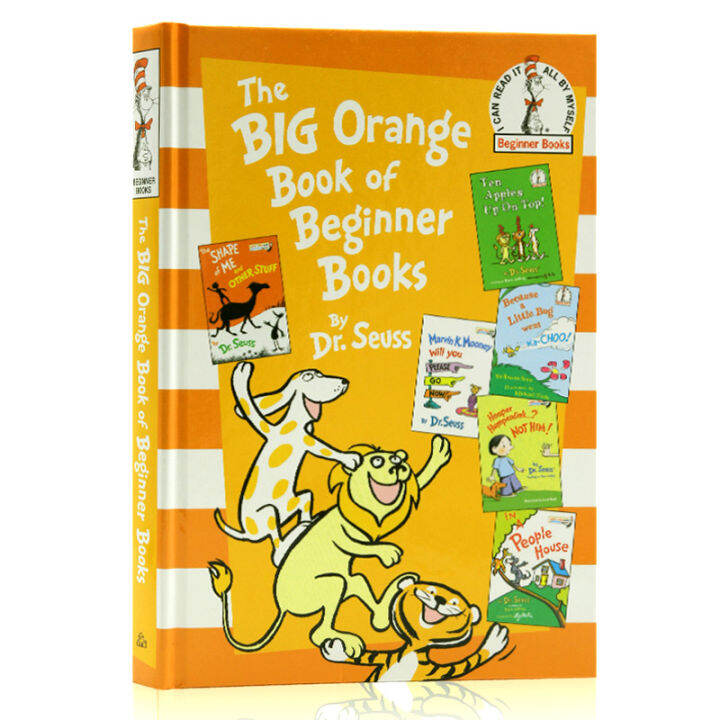 Dr. Seuss series 6in1 hardcover big orange book of Beginner Books
