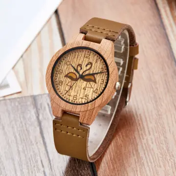 Kylemore - Solid Bamboo Wood Watch from The Wood Reserve