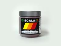 สีสกรีนเสื้อ สีสกรีนผ้า สีลอย Scala สีน้ำตาล 0.5 ก.ก.