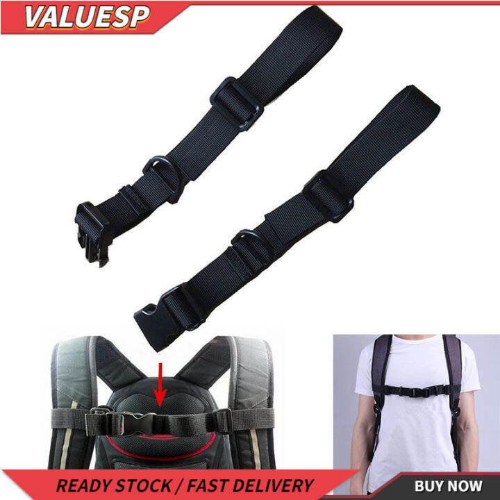 Buckle Clip Strap Adjustable Chest Harness Bag Backpack Shoulder Strap bing