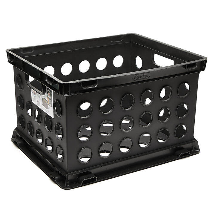 Sterilite Black Storage Crate Lazada PH