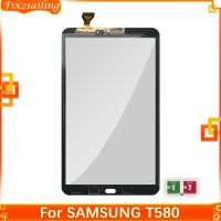 New Front Glass T580 Touch Screen For Samsung Galaxy Tab A 10.1 SM-T585 T580 Touch Screen Panel Digitizer Sensor 100 Work