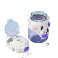 Sanrio Cinnamoroll Kuromi Space Cup ขวดน้ำพลาสติกฤดูร้อนใหม่สาวน่ารักหัวใจ820Ml พร้อม Sippy แบบพกพาสำหรับนักเรียนของขวัญ