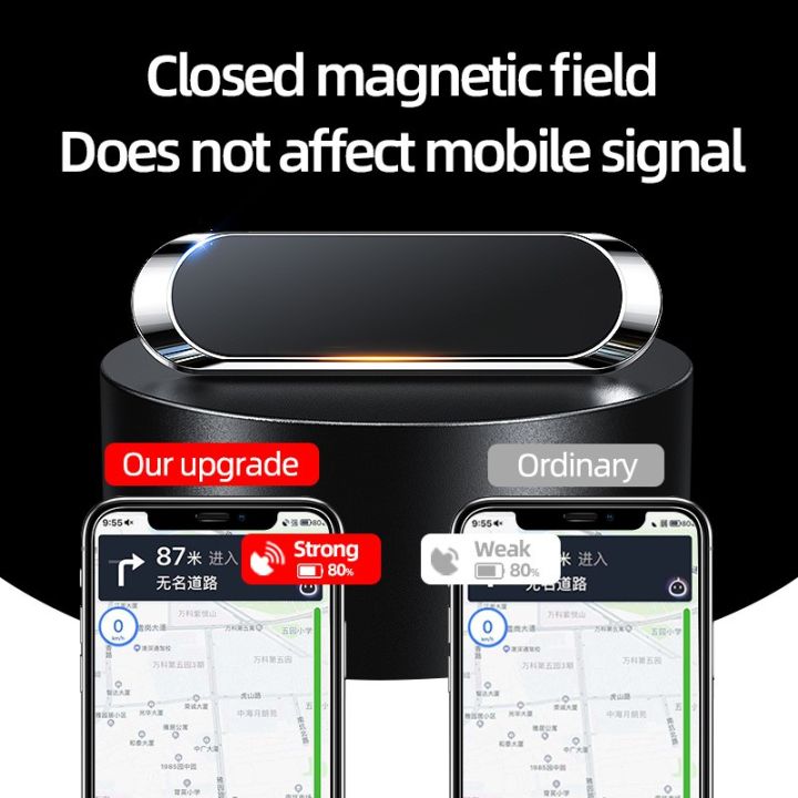 แม่เหล็กติดโทรศัพท์มือถือ-ที่ยึดมือถือ-ที่ยึดโทรศัพท์ในรถยนต์-ยึดแน่น-ไม่หลุด-แม่เหล็ก-หมุนได้-360-องศา-magnetic-car-phone-holder