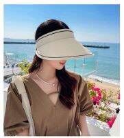 Hat Beach Cap 2023 Wide Brim Sunprotection With Elasity Band Woven Hollow