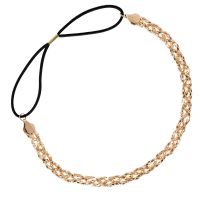 【CW】 1PC Fashion Hair Tie Scrunchy Metal Chain Headband Elastic Band Headwear Rubber Bands Accessories