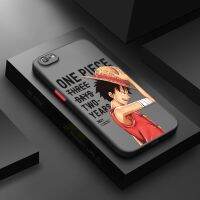 สําหรับ  6 Plus 6s Plus เคสการ์ตูนน้ํา ลูฟี่บอย รูปแบบ บาง ฝ้า เคสแข็ง ดีไซน์ใหม่ ซิลิโคน เคสป้องกันกล้อง แบบเต็ม เคสนิ่ม