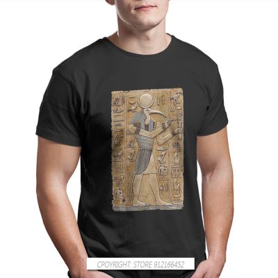 Egyptian Ancient Egypt Culture Thoth -Ancient Ian Deity T Shirt Men Vintage Clothing Top Cool Tshirt Graphic