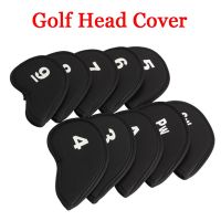 ○☂ cddsaa 10pcs/set Covers Iron Protector Cover Accessory 3 4 5 6 7 8 9 Sw Pw golfer gift