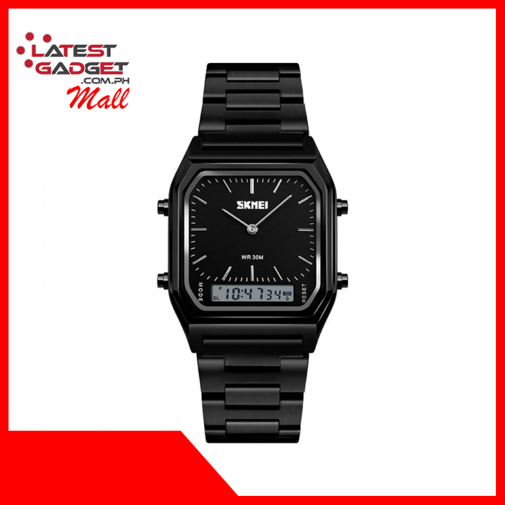 Skmei 1220 Orologio Sportivo Uomo Donna Doppio Display, Quarzo Giapponese, 50m Impermeabile, Cronografo