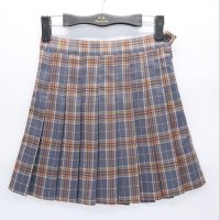 【CW】 2023 Short Waist Pleated Tennis Skirt School Uniform With Inner Shorts Sport Training Tenni