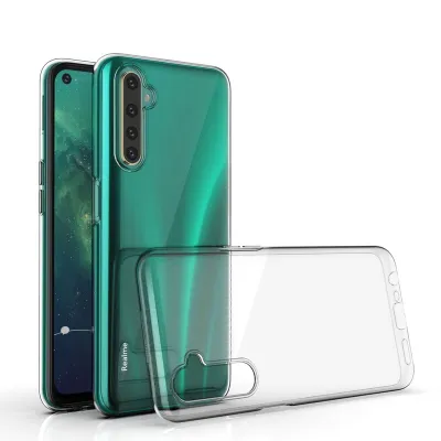 Ultra-thin Transparent Phone Case For OPPO Realme V11 V15 C20 C17 C12 C15 C11 C2 7i 5i 6i X7 X50 X2 7 6 5 3 Pro Soft TPU Cover Electrical Connectors