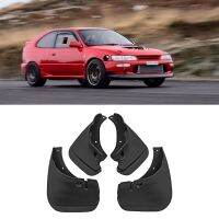 Black 4Pcs Car Mud Flaps Mudguards Fender Accessories For Toyota Corolla Hatchback AE100 1993-1998