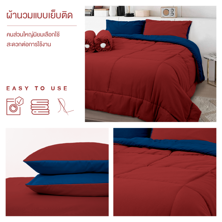 ibed-ชุดเซ็ทผ้าปูที่นอน-2tones-สีมงคลปีมะโรง-12-นักษัตร