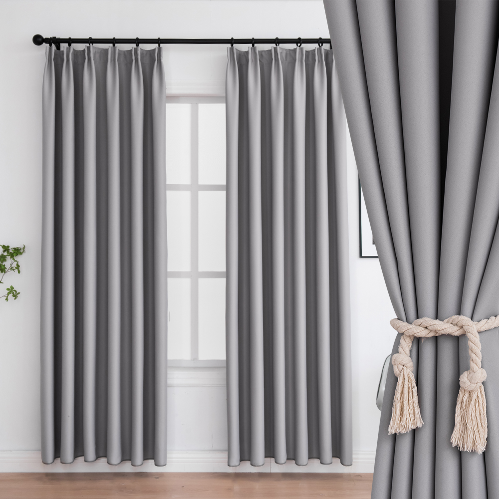 1 PCS curtain fabric 90% Blackout sheet Curtain for windows with hook type Bedroom Window Langsir thingkap murah bilik tidur langsir murah dan cantik