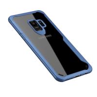 Googlehitech {ส่งจากประเทศไทย} Samsung Galaxy J7 Prime / Samsung Galaxy J2 Pro ปลอกหุ้มเบาะหนังแท้ของ สำหรับ Crystal Clear Tampered Transparent HYBRID Case Clear Clarity Series Thin Fit SERIES Case Transparent