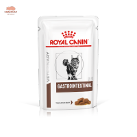 Royal Canin  Gastrointestinal  ขนาด 85g x 12 ซองรอยัลคานิน อาหารแมวโรคท้องเสีย