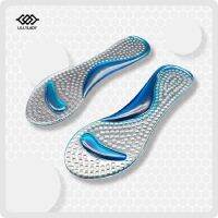 [Fashion goods060]ผู้หญิง Insoles สำหรับรองเท้าส้นสูงรองเท้าซิลิโคนเจลลื่นความยาว Arch Support Feet นวด Metatarsal Cushion Orthopedic Pad