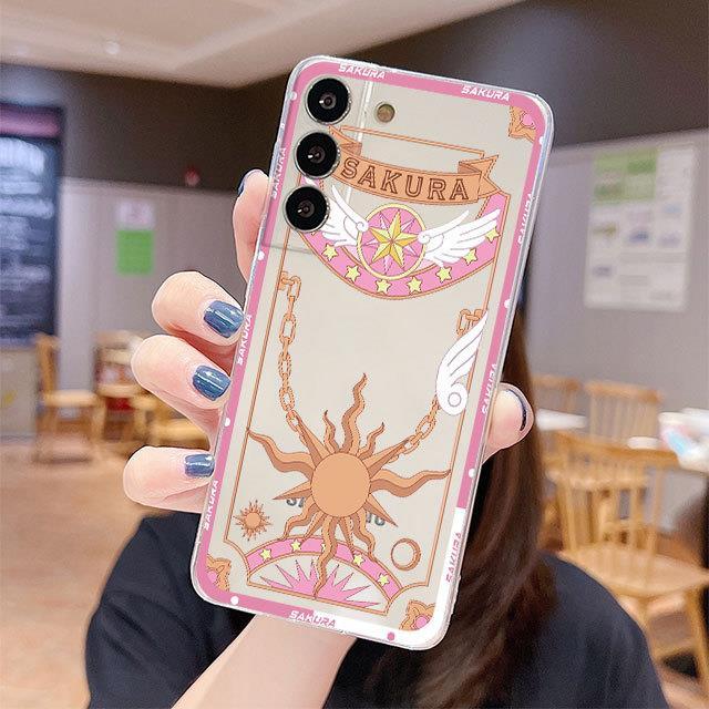 shine-electron-เคสเคสซิลิโคนนิ่มลายการ์ตูนชุดคอสเพลย์card-captor-sakura-สำหรับ-samsung-galaxy-s22-s21พิเศษ-s10-s20-fe-บวก-s9-note-20-5g