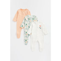 ชุดสลีพสูทเด็ก Mothercare Woodland Sleepsuits - 3 Pack CD327