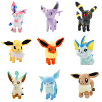 1ชิ้น18ซมโปเกมอน Eevee Sylveon Blareon Jolteon Vaporeon นำเสนอของเล่นตุ๊กตาผ้านุ่มของขวัญของเล่นสำหรับเด็ก